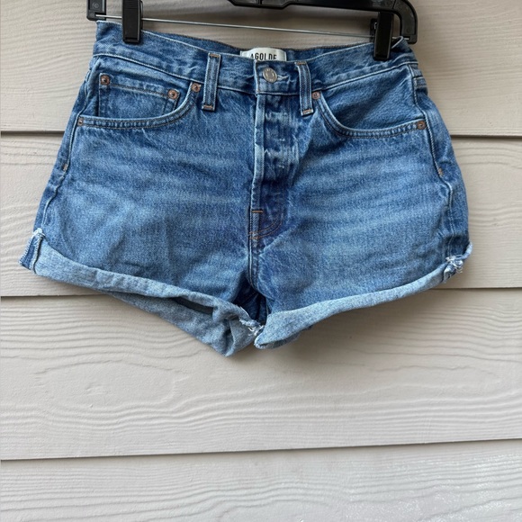 Agolde Classic Blue Jean Shorts